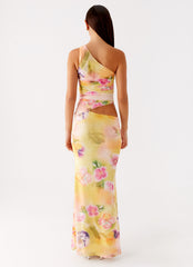 Seranella One Shoulder Maxi Dress