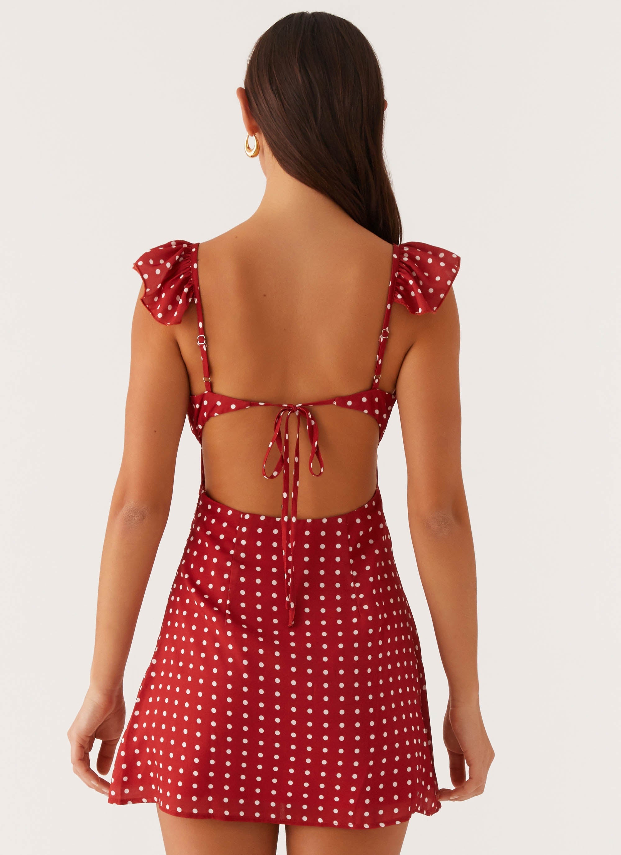 Adrina Ruffle Mini Dress