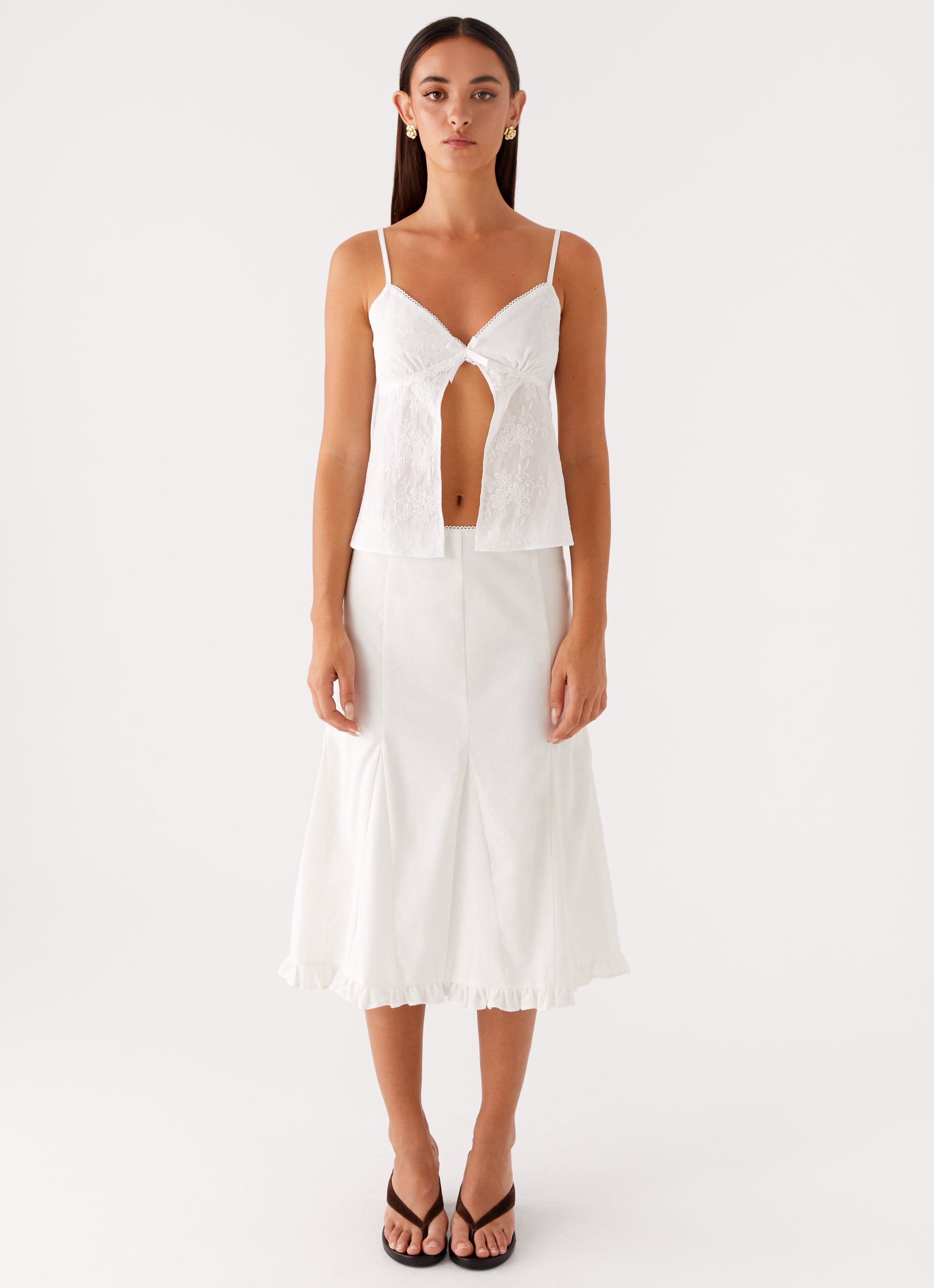 Alec Midi Skirt