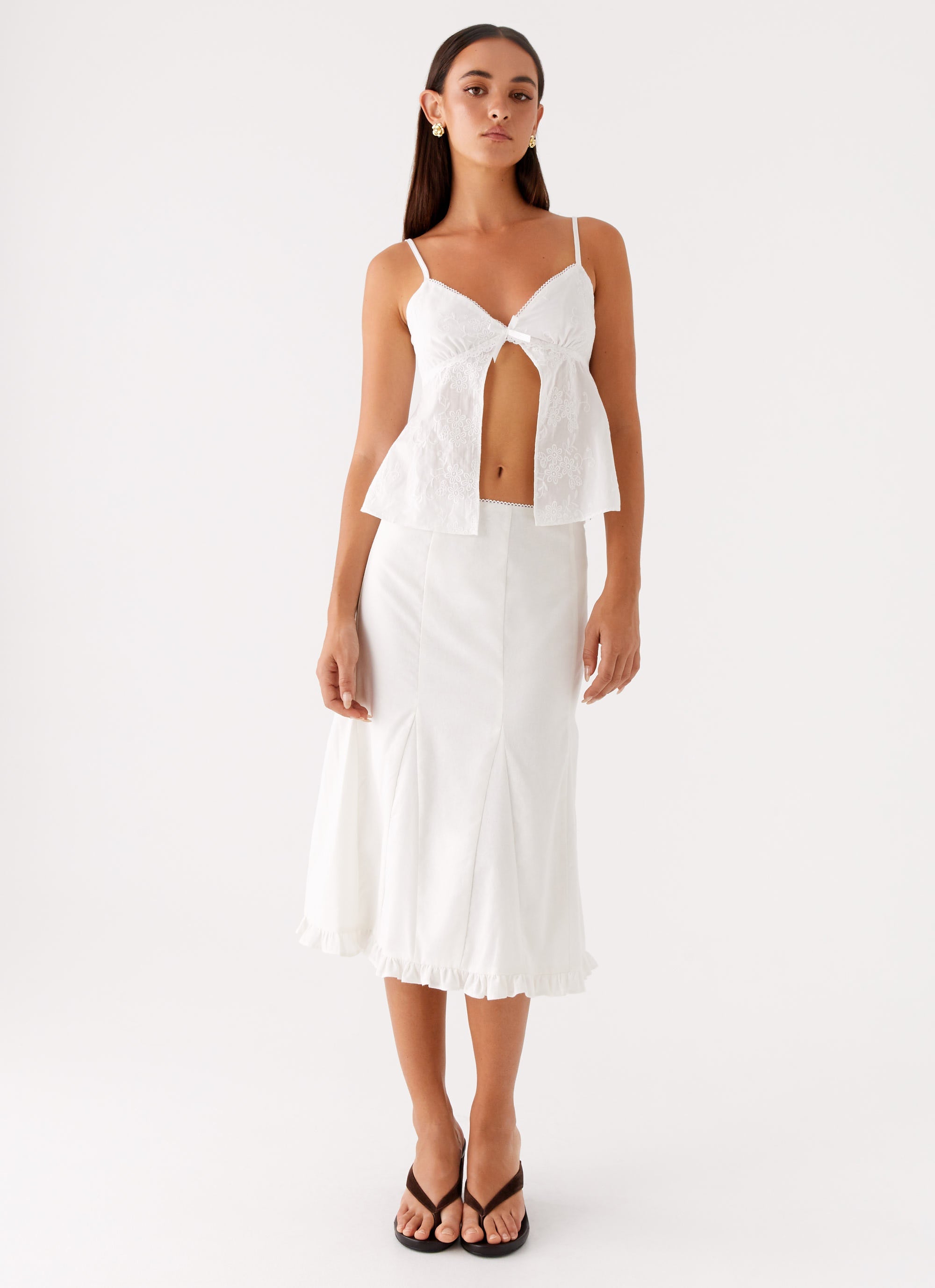 Alec Midi Skirt