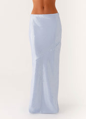 Algorithm Sequin Maxi Skirt