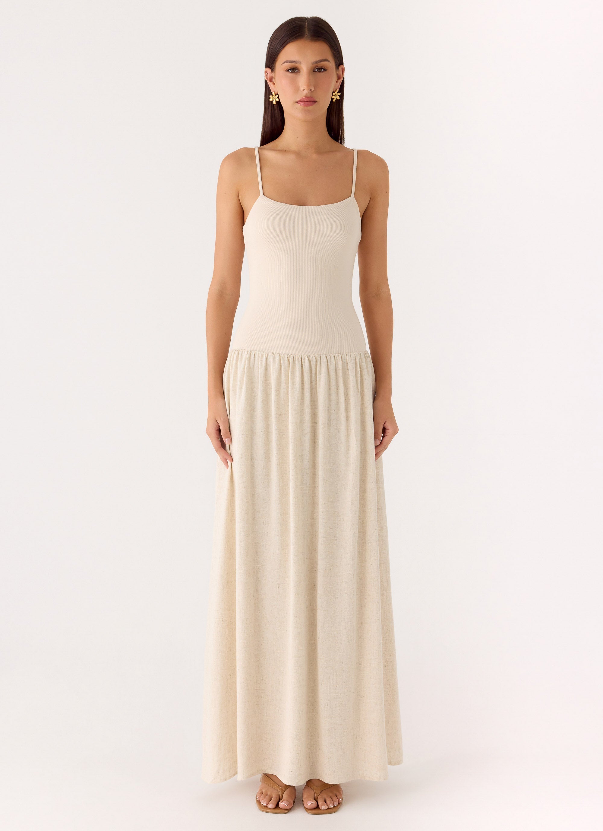 Ali Linen Maxi Dress