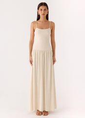 Ali Linen Maxi Dress