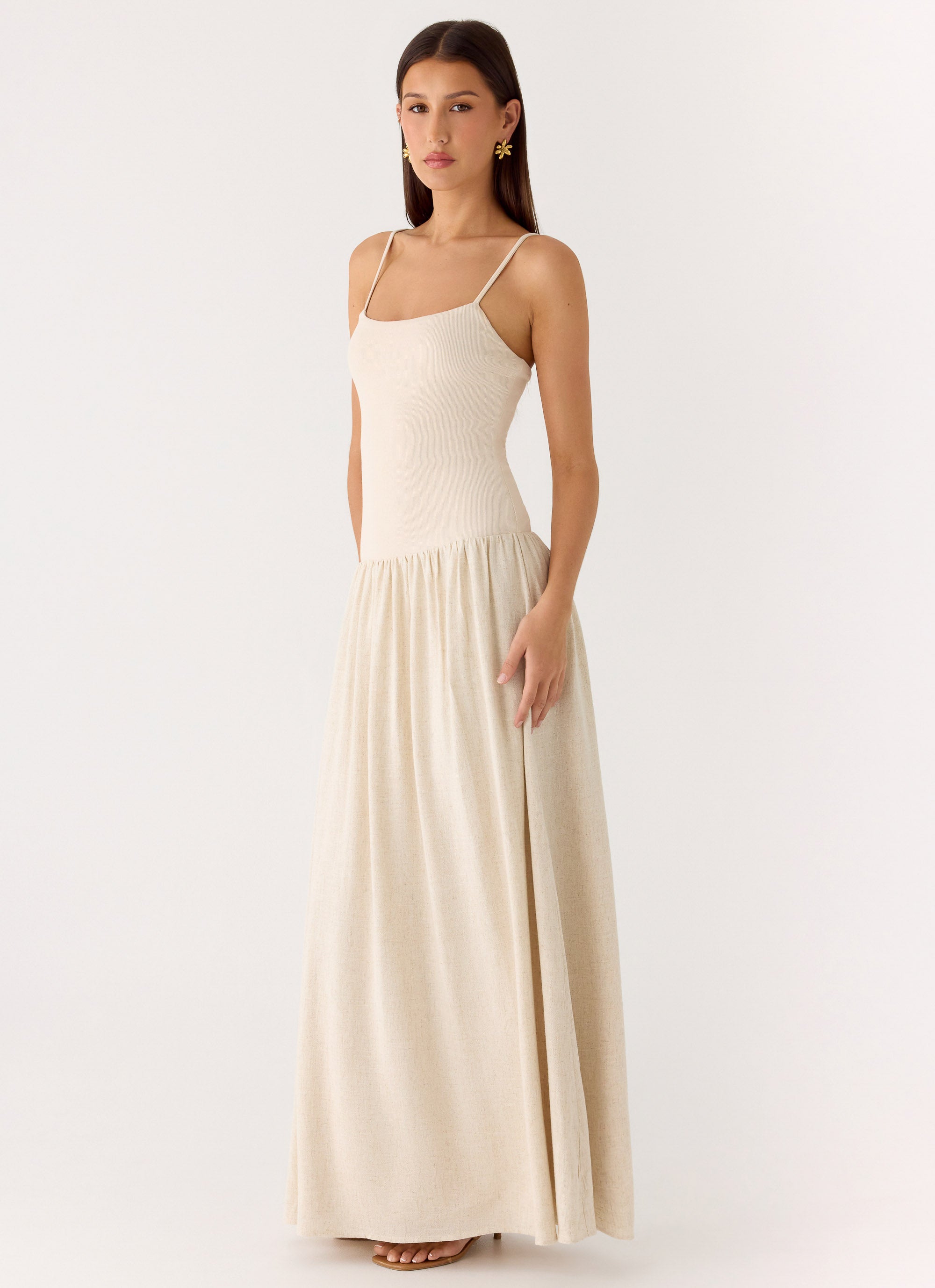 Ali Linen Maxi Dress