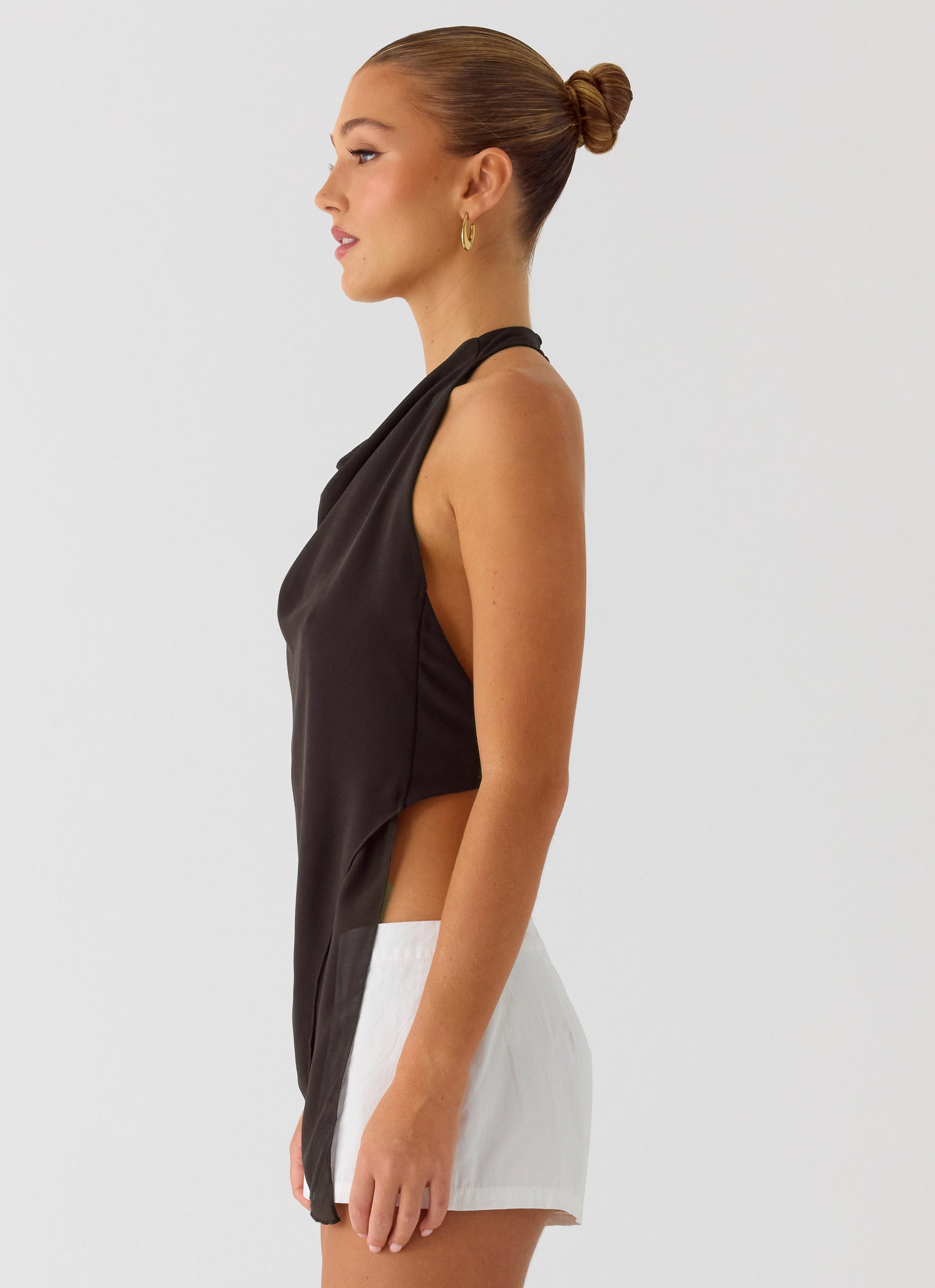Altego Layered Backless Top