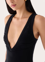 Amelina Ruched Mini Dress