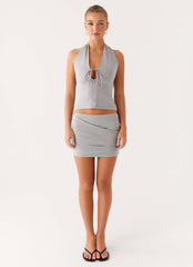 Amia Halter Top