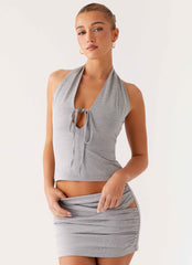 Amia Halter Top