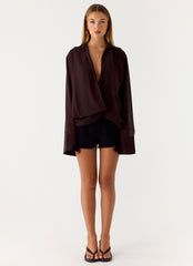 Annah Wrap Shirt