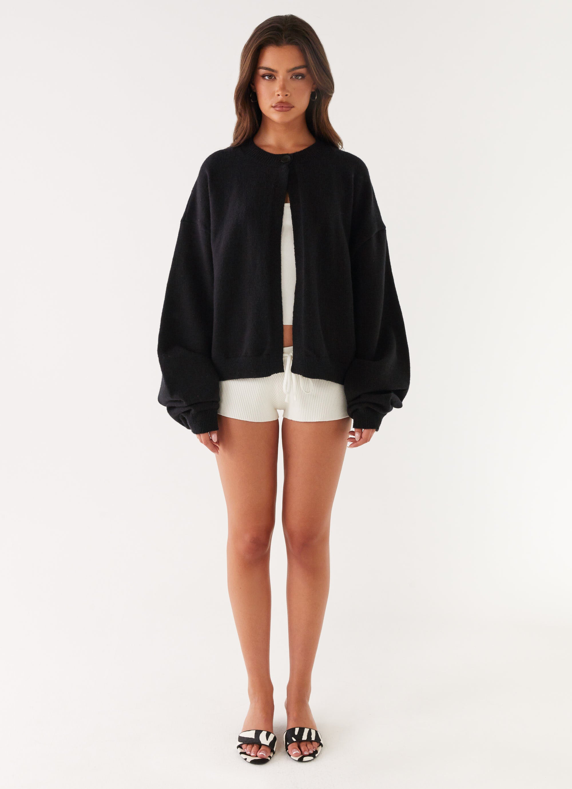 Annie One Button Cardigan