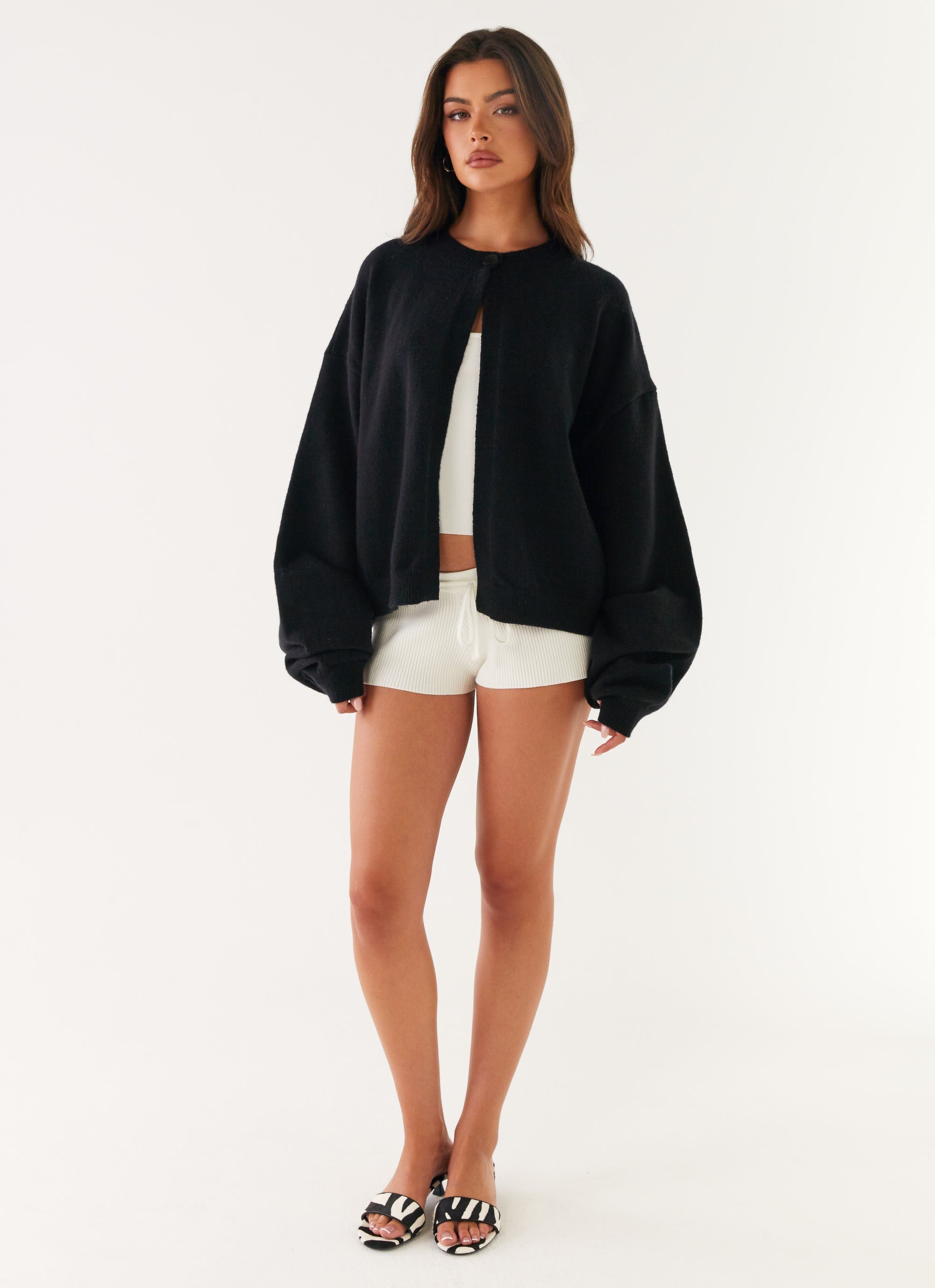 Annie One Button Cardigan