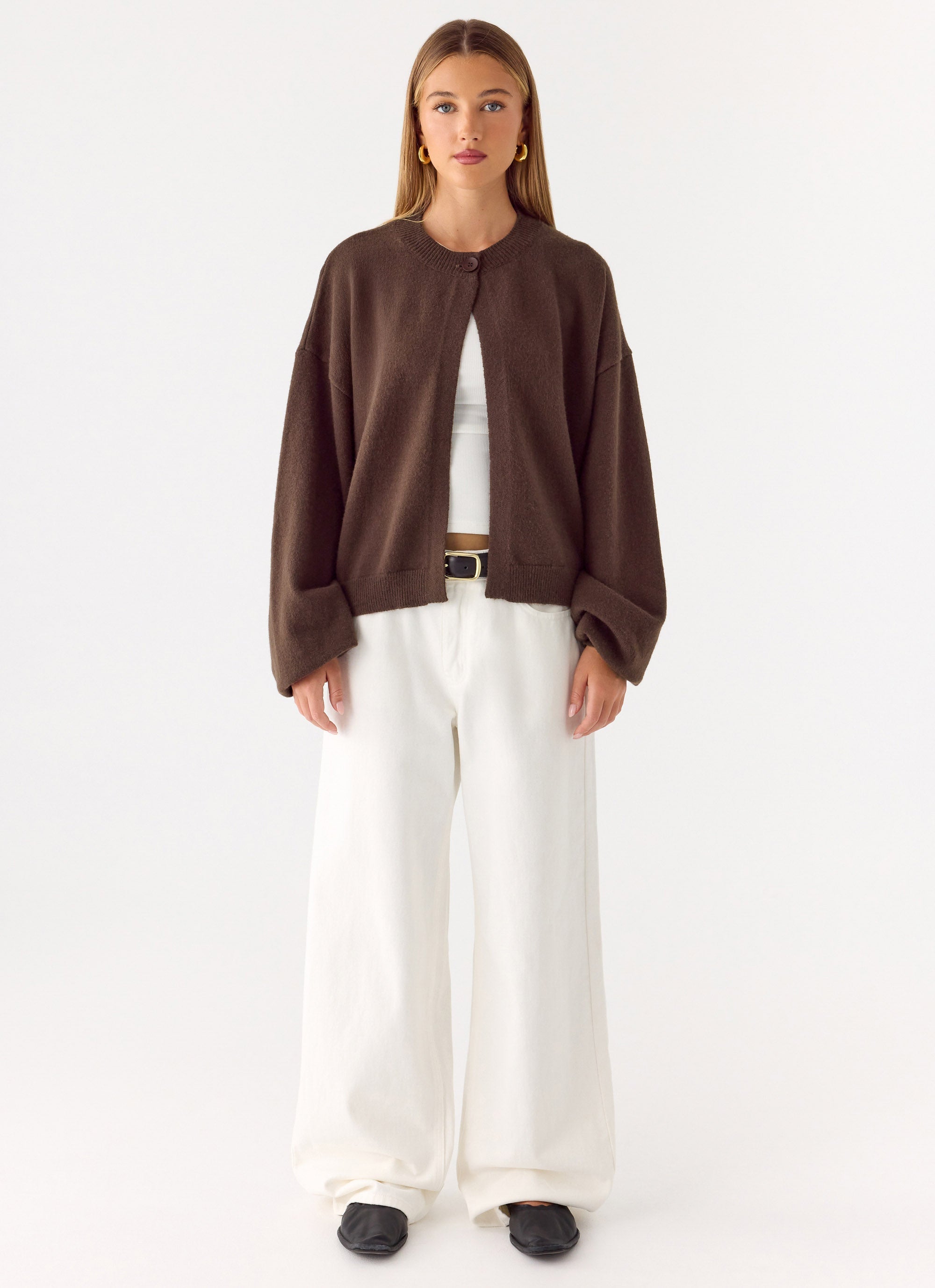 Annie One Button Cardigan