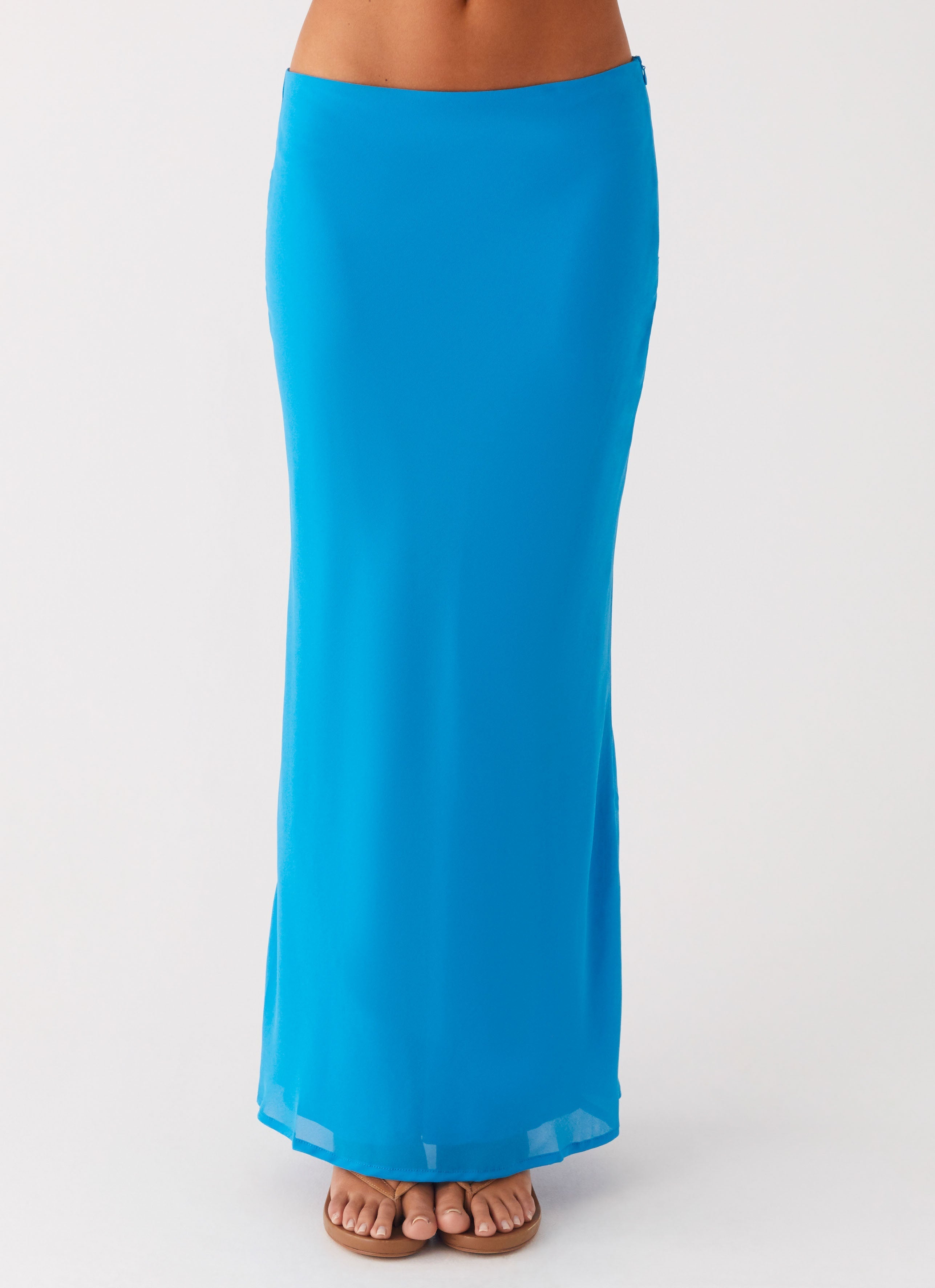 Another Life Chiffon Maxi Skirt