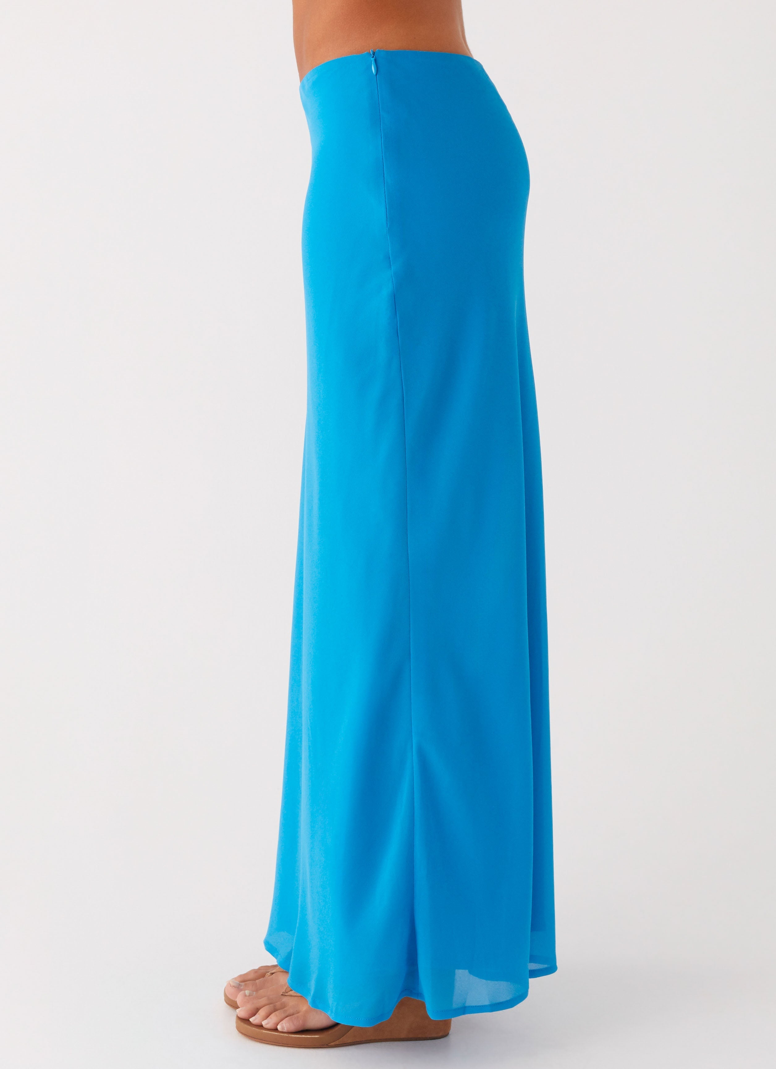 Another Life Chiffon Maxi Skirt