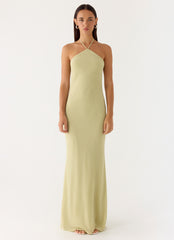 Anouk Halter Maxi Dress