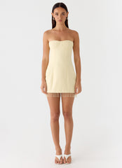 Arista Strapless Mini Dress