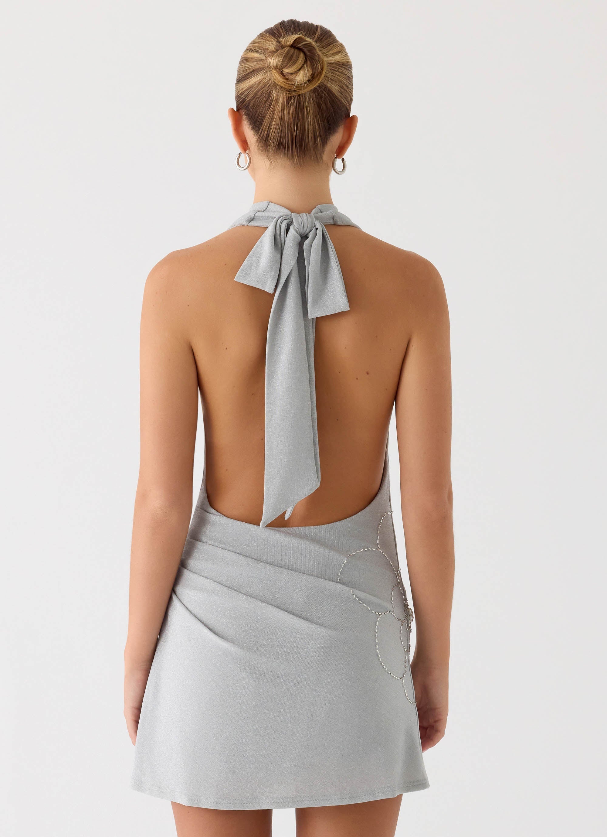 Atenea Cowl Mini Dress