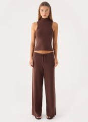 Aviara Knit Low Rise Pant