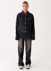 Back Again Oversized Denim Jacket