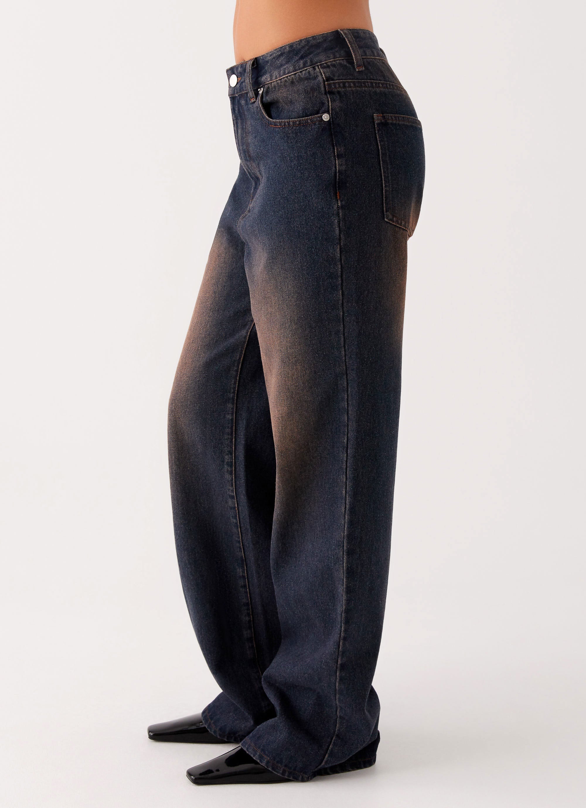 Back Again Straight Leg Denim Jeans