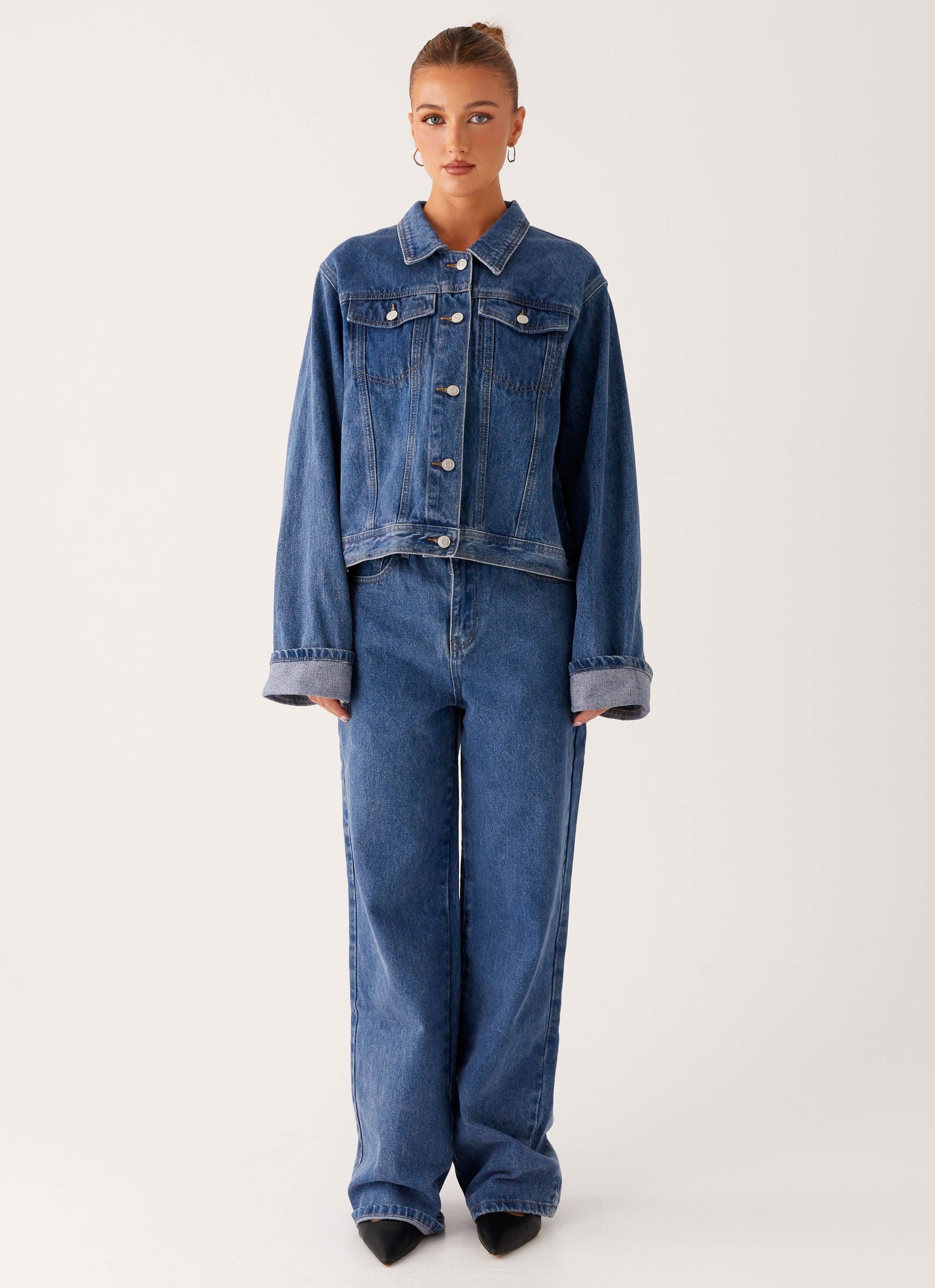 Back Again Straight Leg Denim Jeans