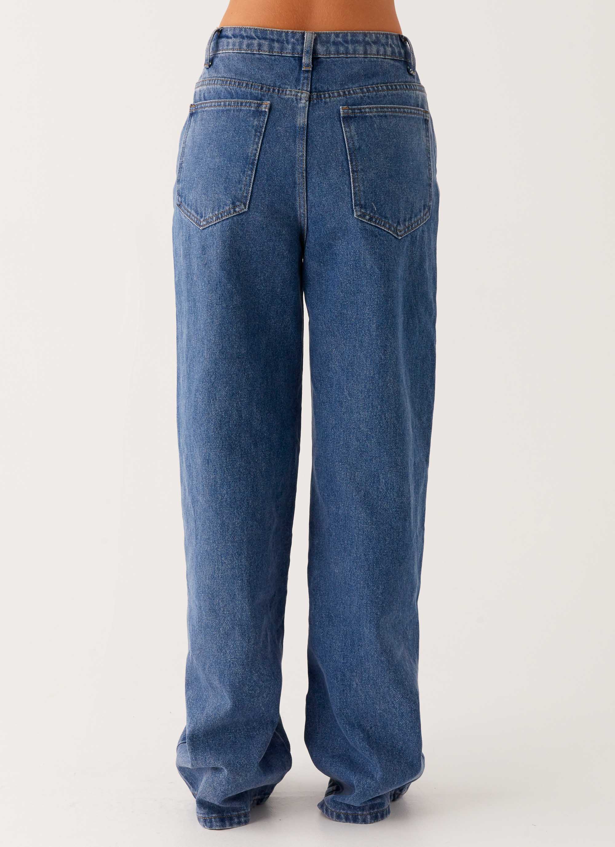 Back Again Straight Leg Denim Jeans