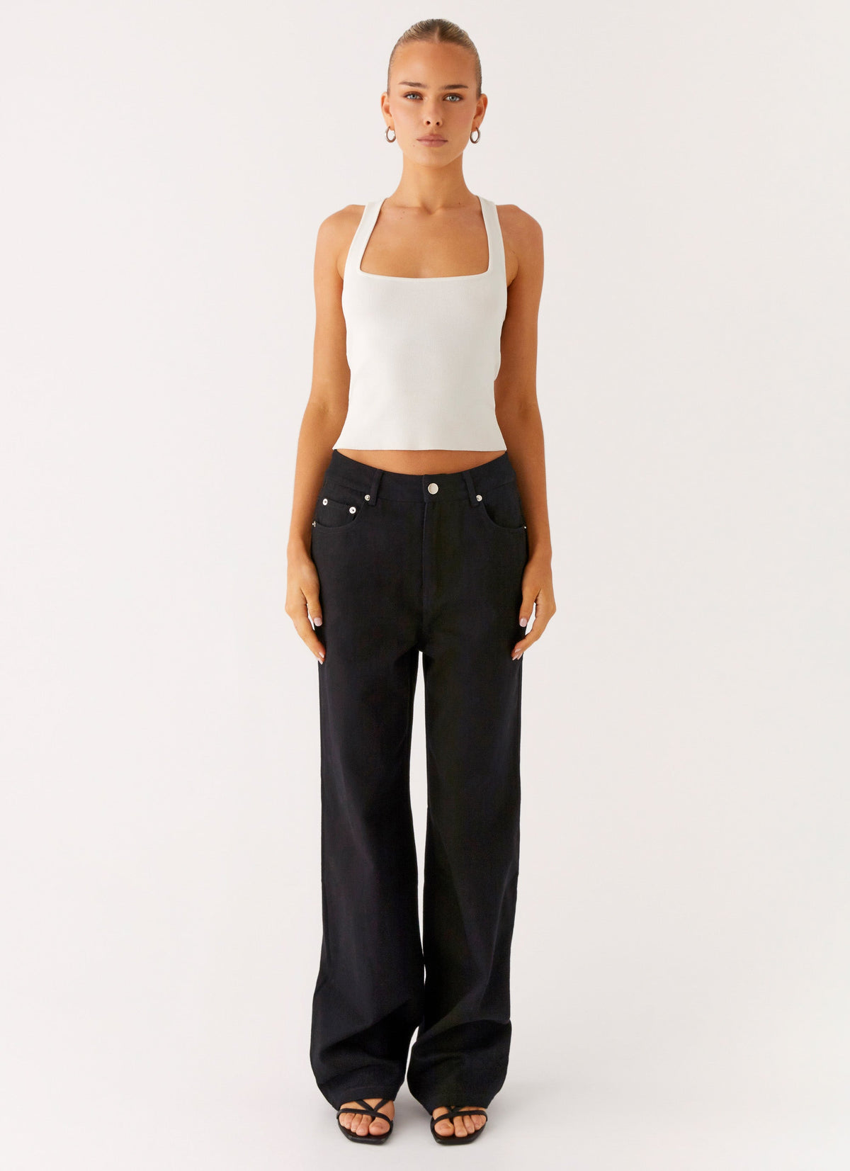 Back Again Straight Leg Denim Jeans