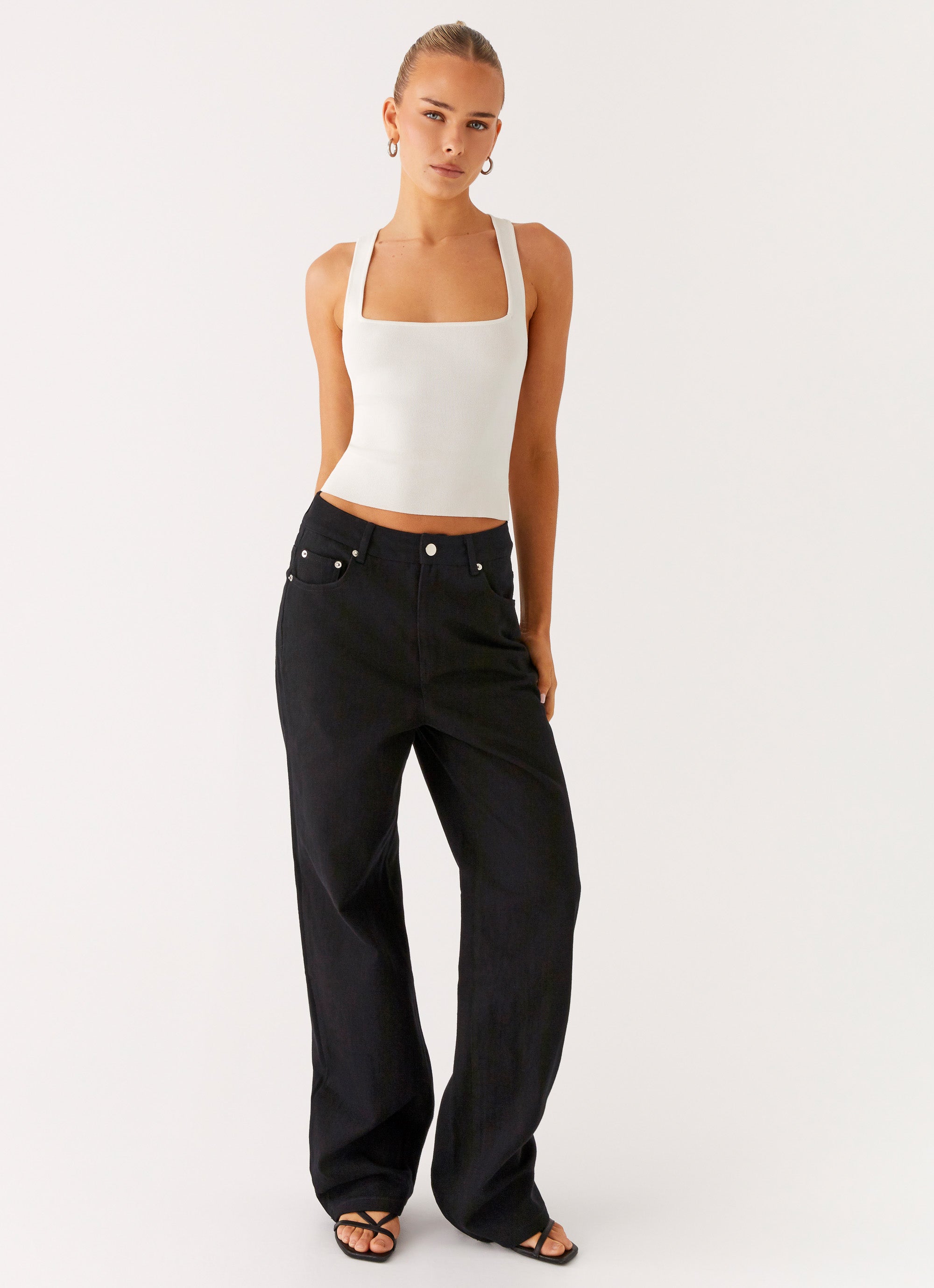 Back Again Straight Leg Denim Jeans