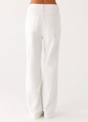 Back Again Straight Leg Denim Jeans