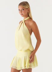 Beginning Mini Dress