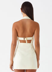 Bianca Halter Dress