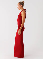 Billen Halter Maxi Dress