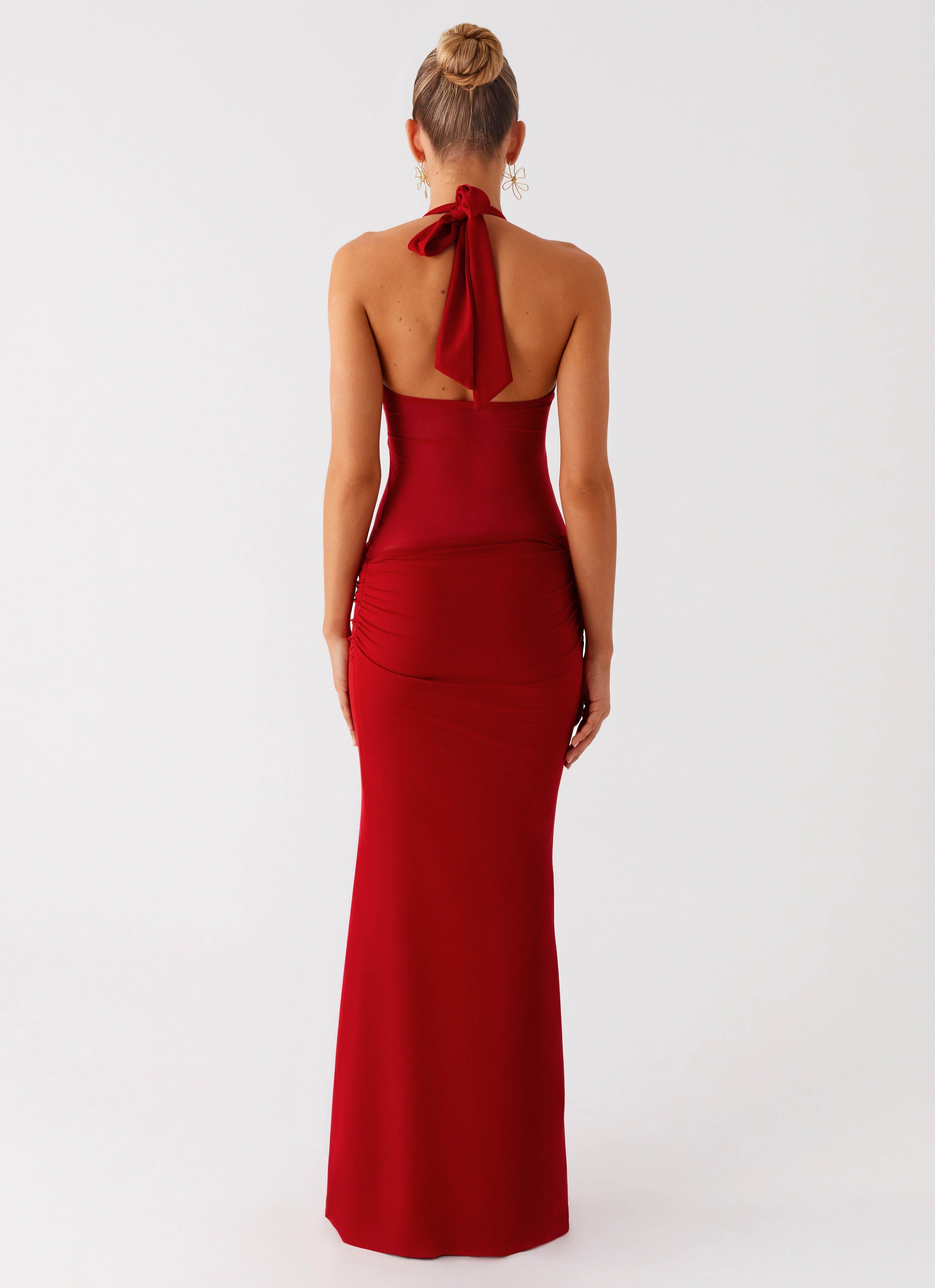 Billen Halter Maxi Dress