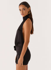 Birdie Halterneck Mini Dress