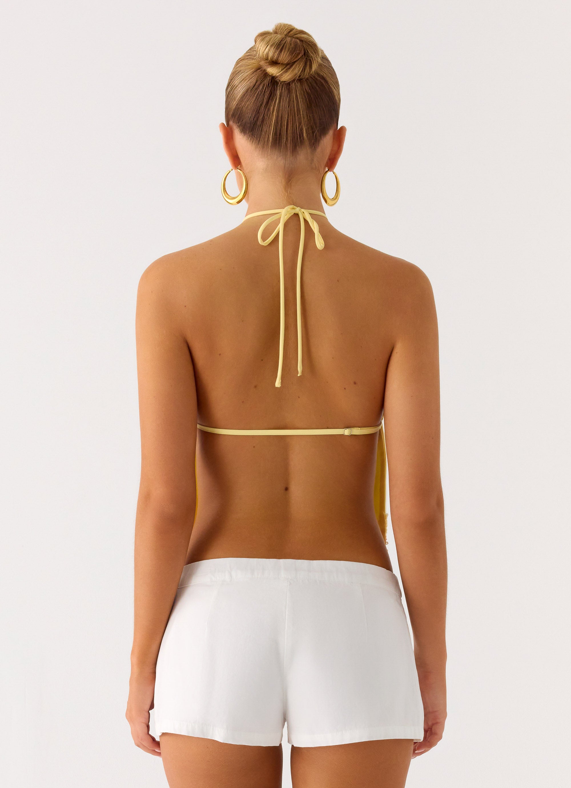 Bliss Beaded Halter Top