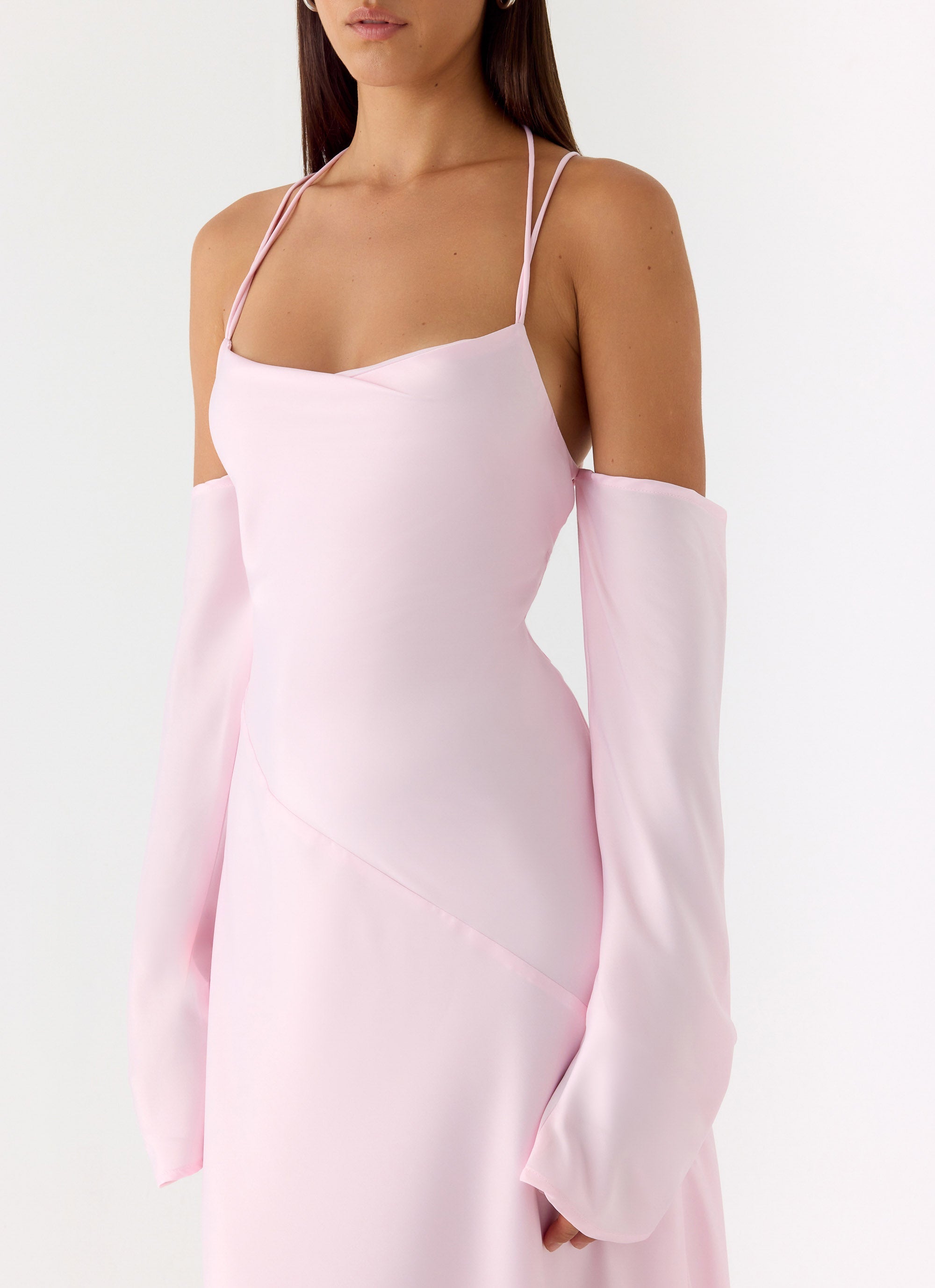Breathe Me Long Sleeve Maxi Dress