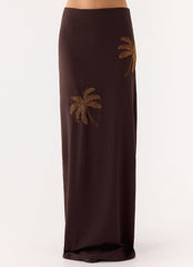 Brienne Beaded Maxi Skirt