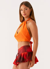 Calisa Cowl Top