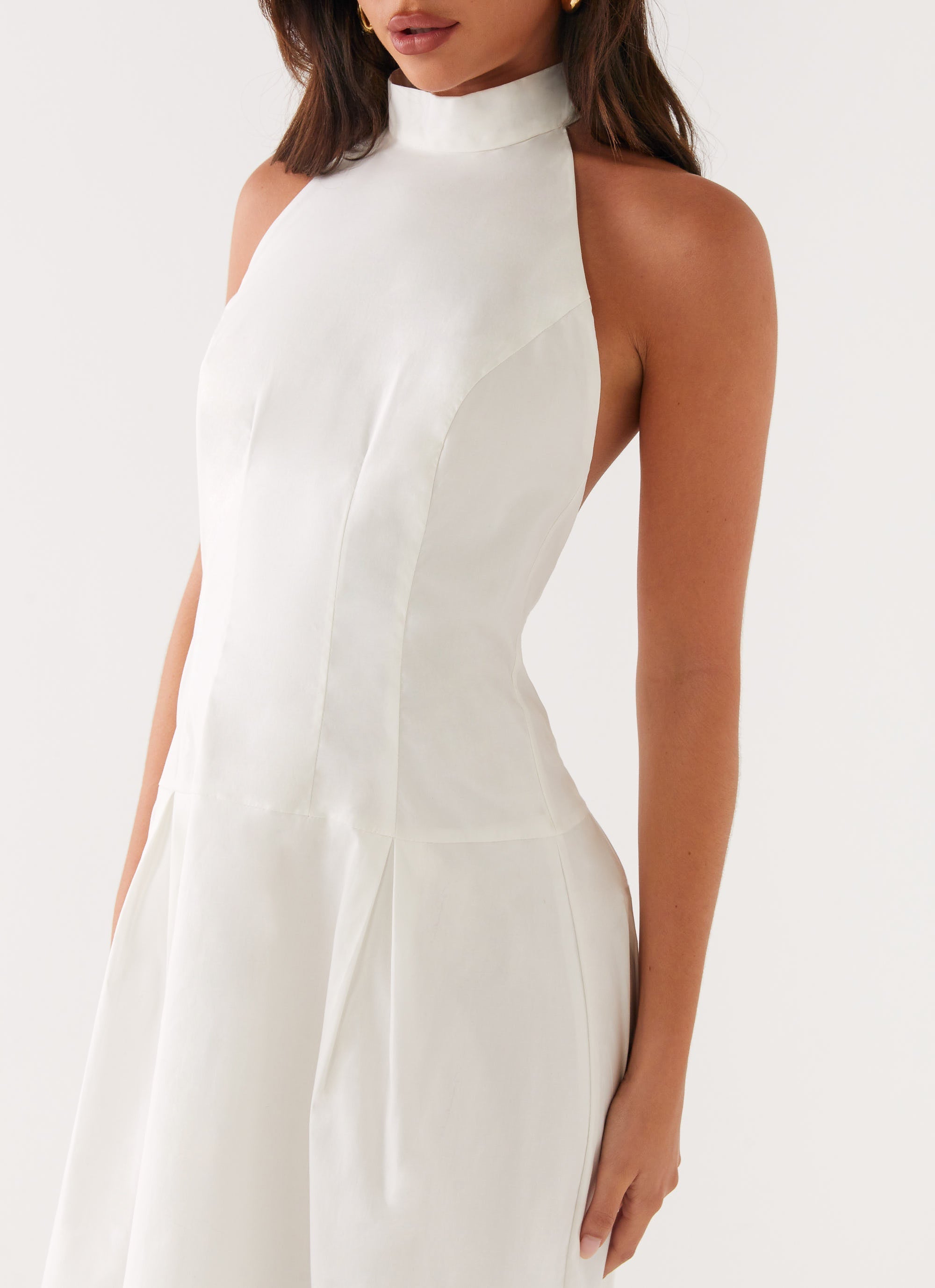 Calla Halter Midi Dress