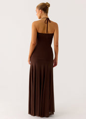 Callie Ruched Maxi Dress