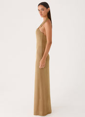 Cassira Shimmer Maxi Dress