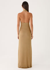 Cassira Shimmer Maxi Dress