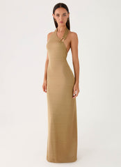 Cassira Shimmer Maxi Dress