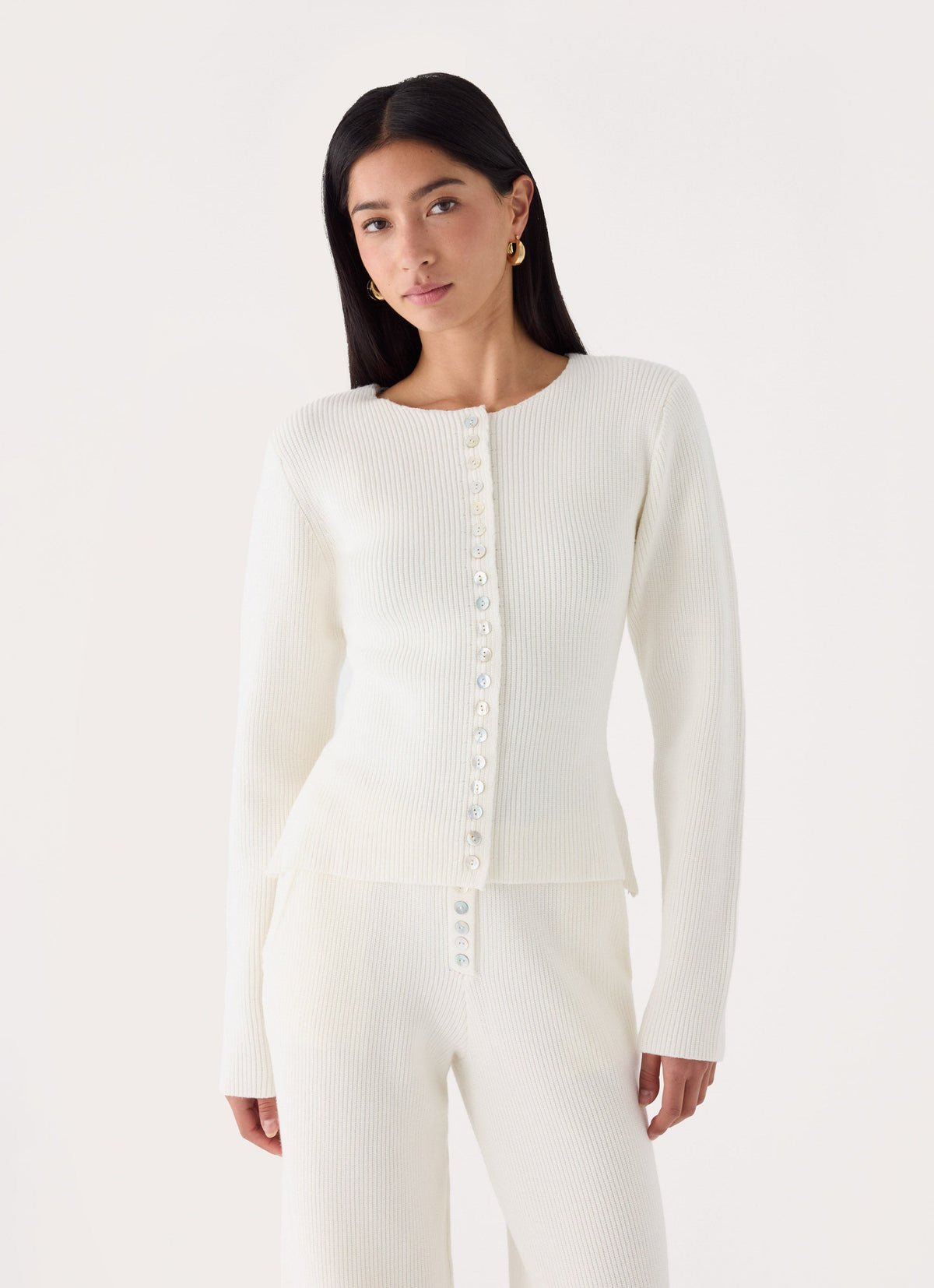 Cauaria Button Up Cardigan