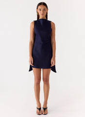 Cerina High Neck Mini Dress