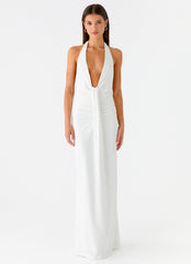 Cheyenne Halter Neck Maxi Dress
