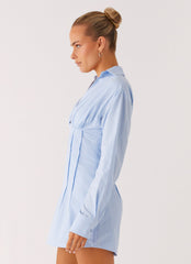 Clancy Mini Shirt Dress