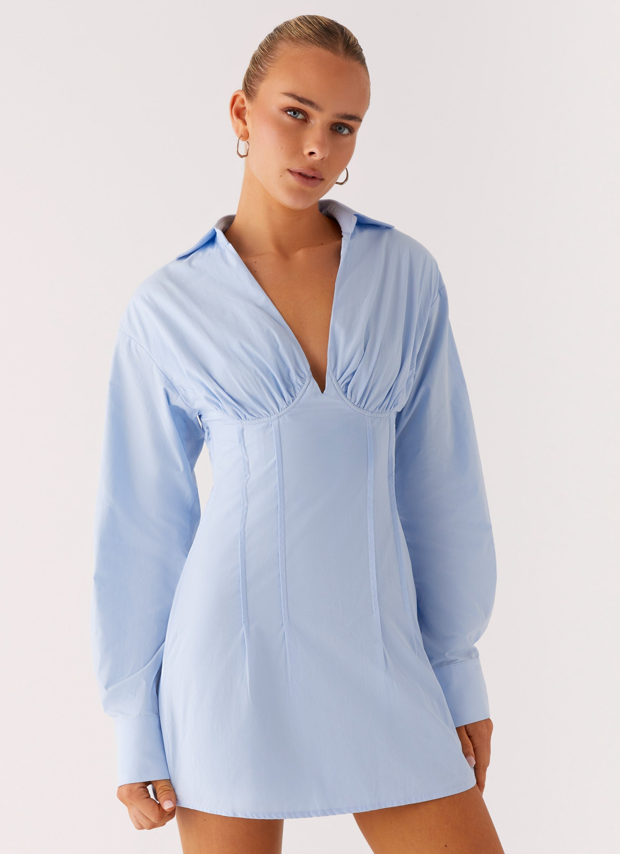 Clancy Mini Shirt Dress