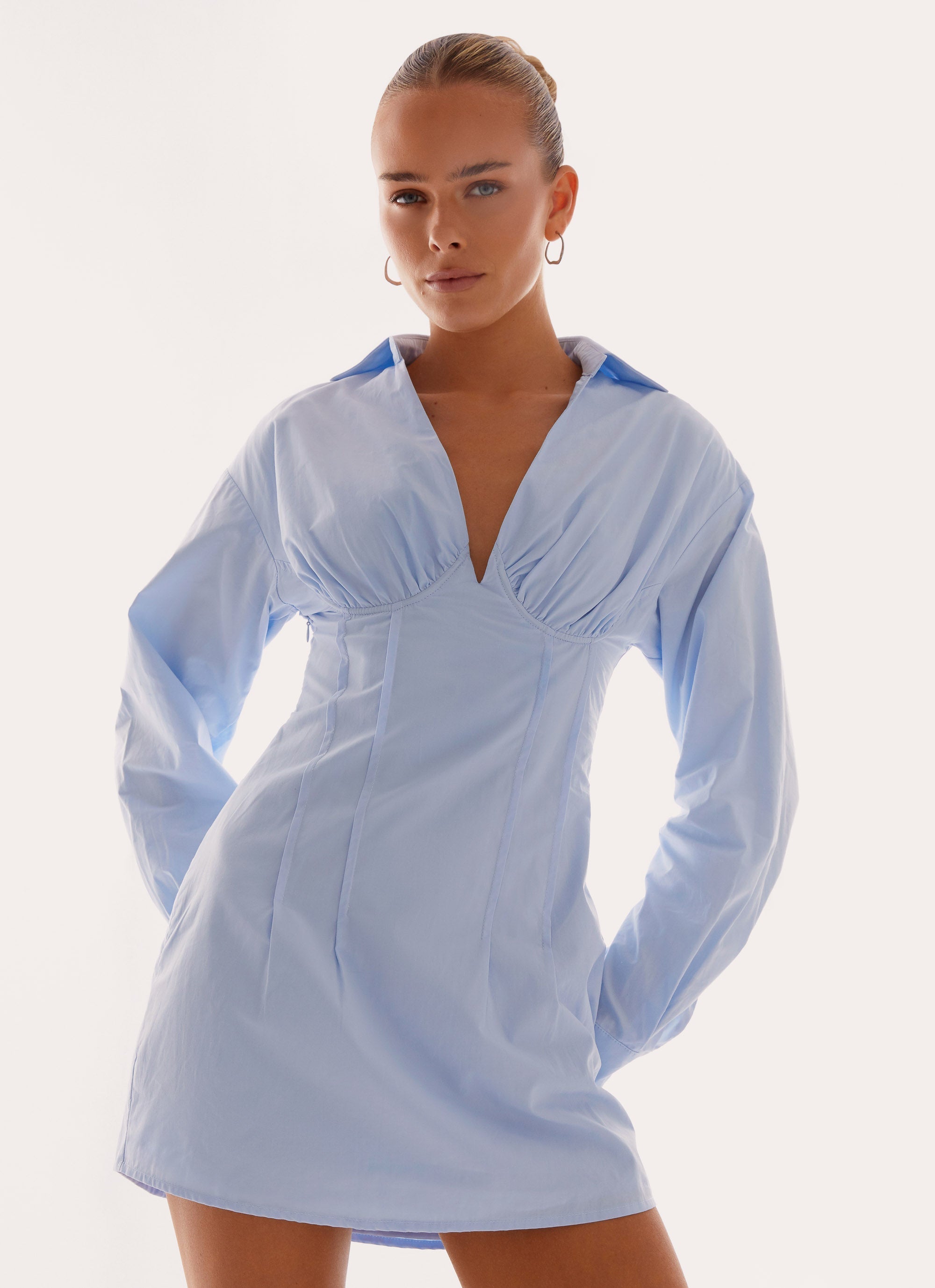 Clancy Mini Shirt Dress