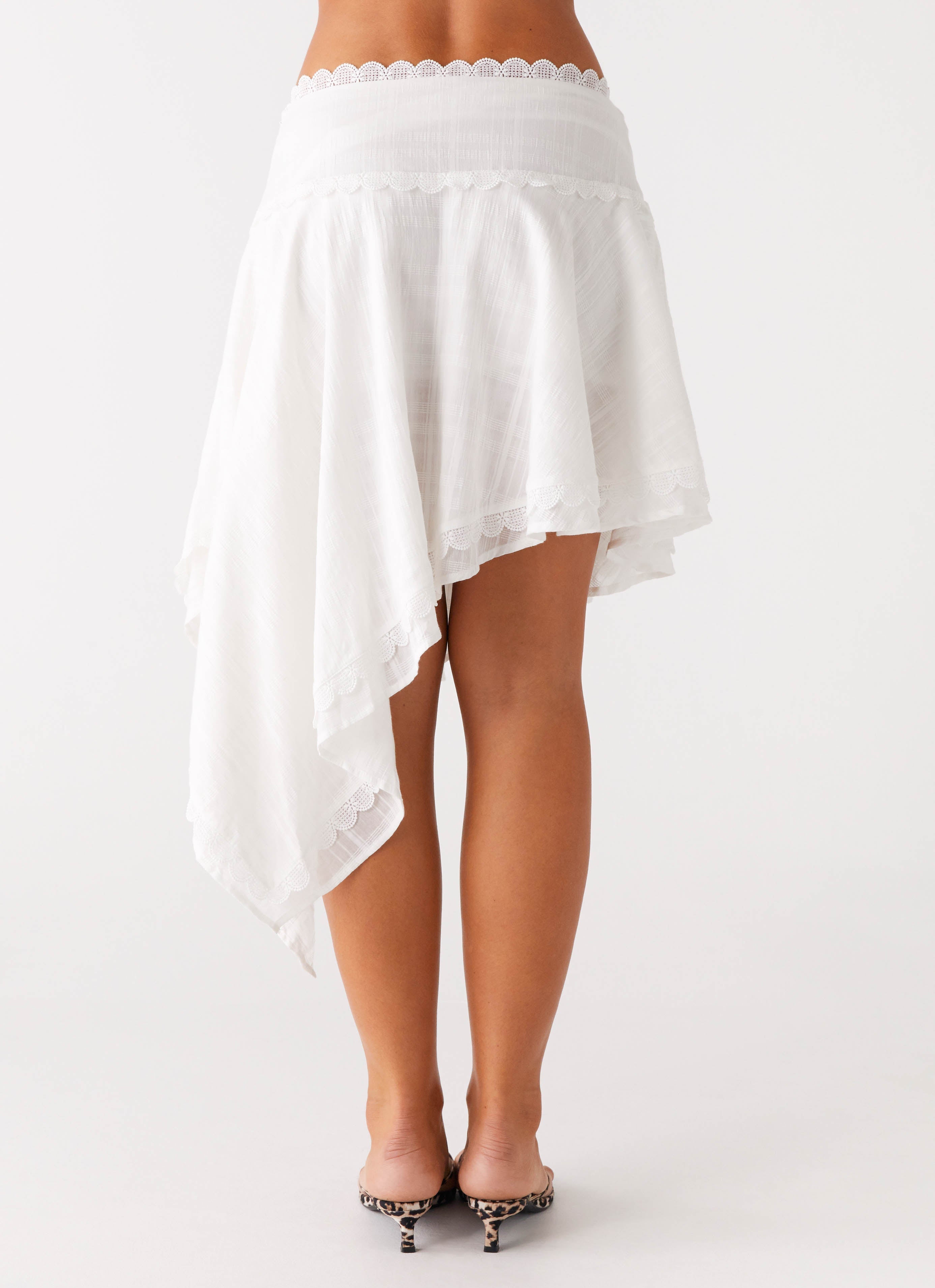 Clearwater Mist Midi Skirt